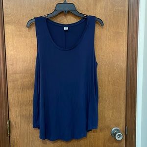 Old Navy Luxe Swing Tank size large